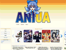Tablet Screenshot of aniua.com